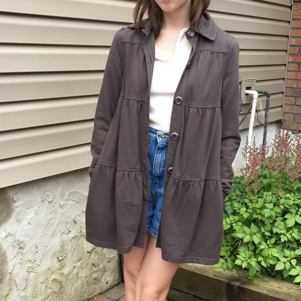 Dark Olive Grey Coat
